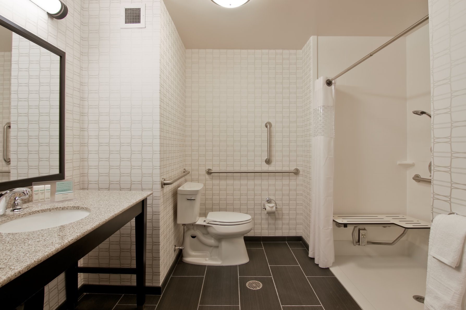 Hampton Inn & Suites Bellevue Downtown-Seattle, WA Room Type - 1KG MOB HEAR ACC RI-SHW NS