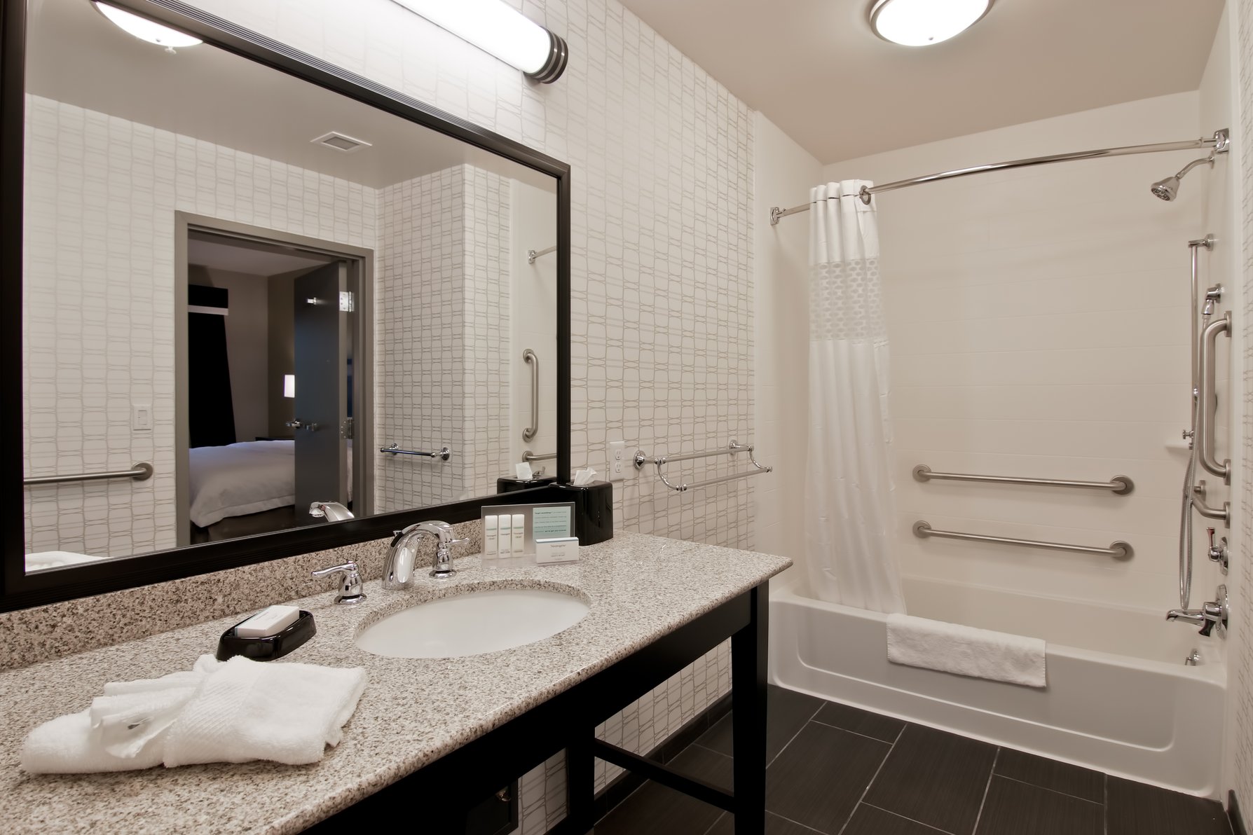 Hampton Inn & Suites Bellevue Downtown-Seattle, WA Room Type - 1KN MOB HEA ACC TUB STU NS
