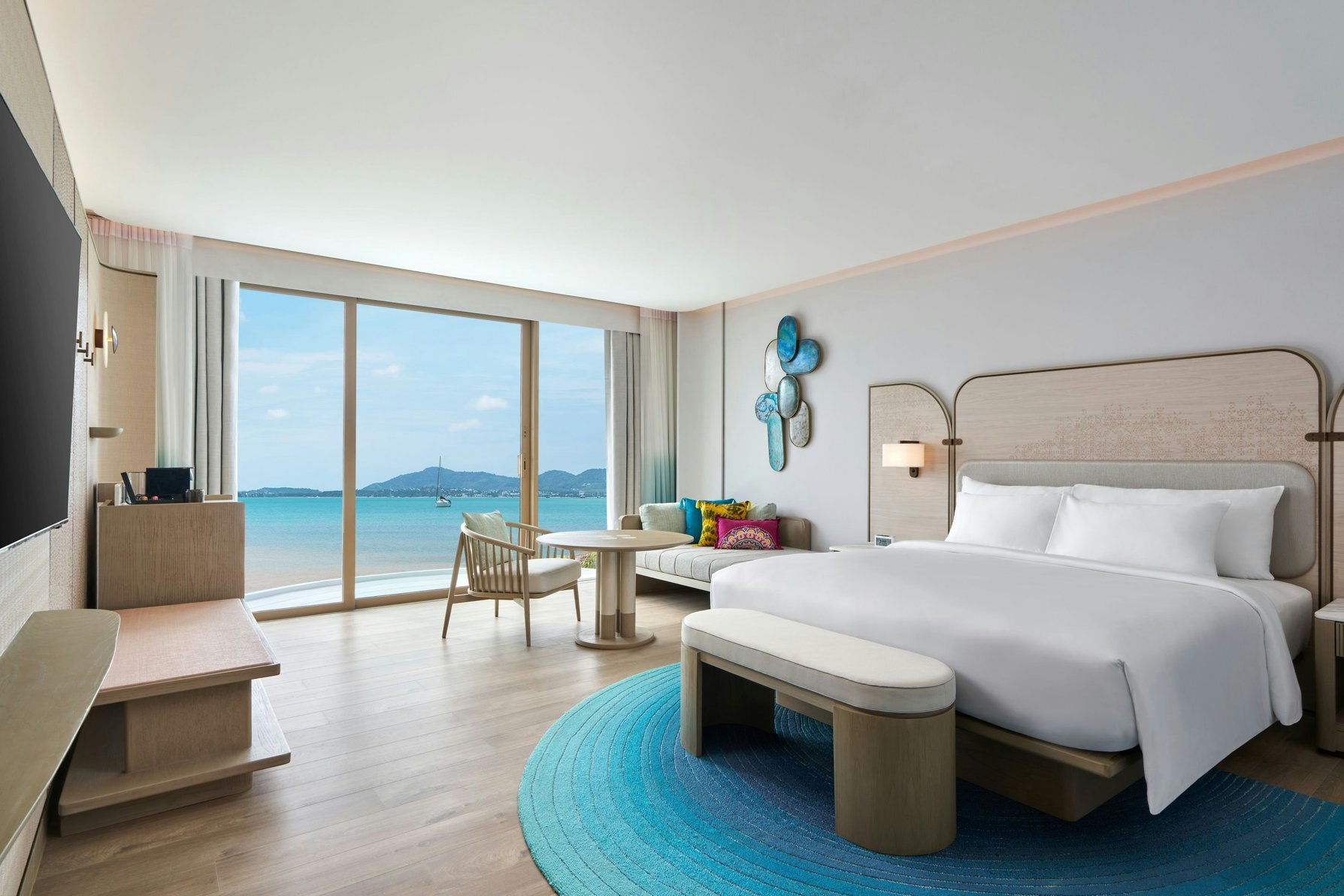 Veranda Resort Phuket, Autograph Collection Room Type - Oceanfront, Guest room, 1 King, Oceanfront