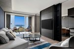 Breezy Suite, 2 Bedroom Larger Suite, Bedroom 1: 1 King, Bedroom 2: 2 Double, Harbor view