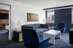 City View, Parlor King, 1 Bedroom Suite, 1 King, Sofa bed, City view, High floor