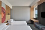 Club lounge access, Guest room, 2 Twin, High floor