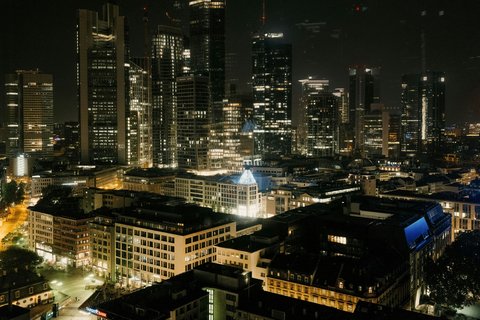 Skyline at night