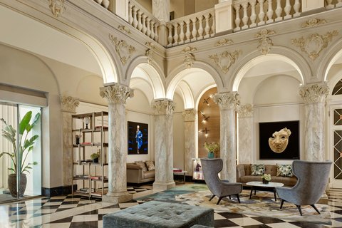 Lobby Lounge Area