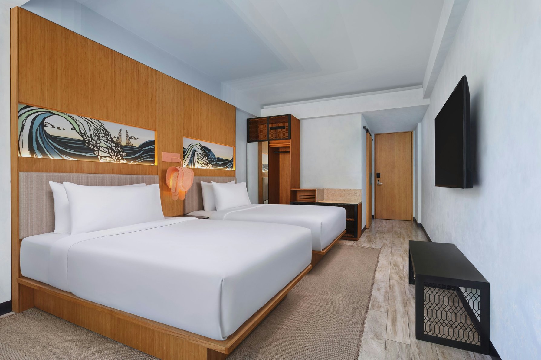 Aloft by Marriott Bali Seminyak Room Type - Guest room, 2 Twin