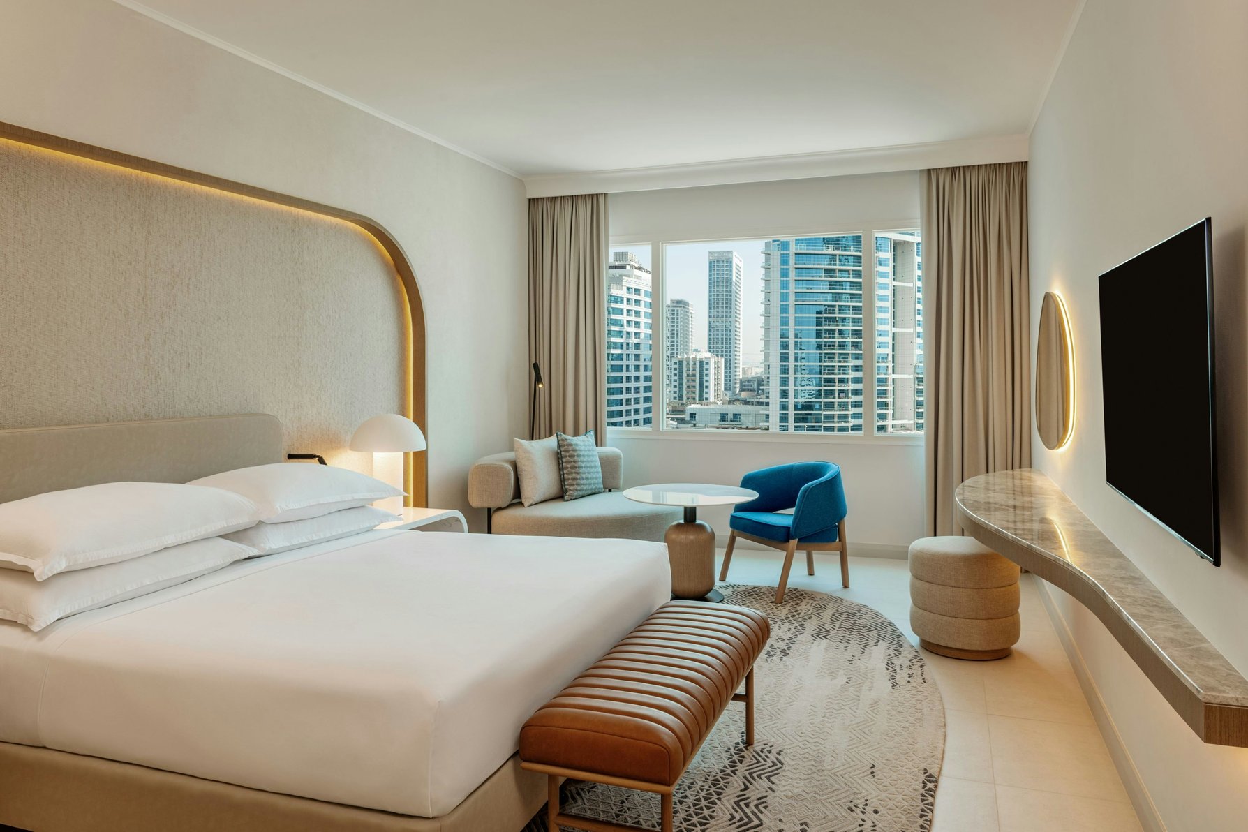 Sheraton Jumeirah Beach Resort Room Type - Deluxe JBR View, Guest room, 1 King
