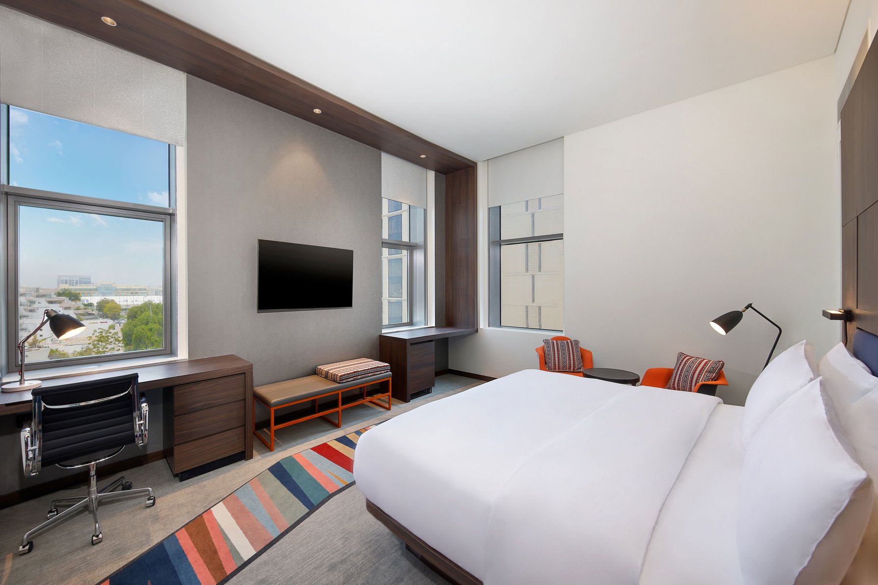Aloft by Marriott Dubai Airport Room Type - Savvy, Guest room, 1 King