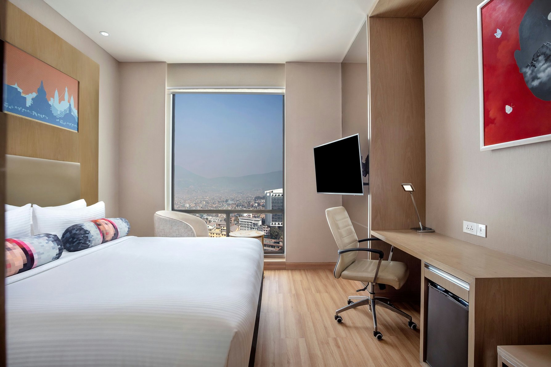 Aloft by Marriott Kathmandu Thamel Room Type - Urban King Room with City View - Club Level Aloft by Marriott Kathmandu Thamel Room Type - Urban King Room with City View - Club Level