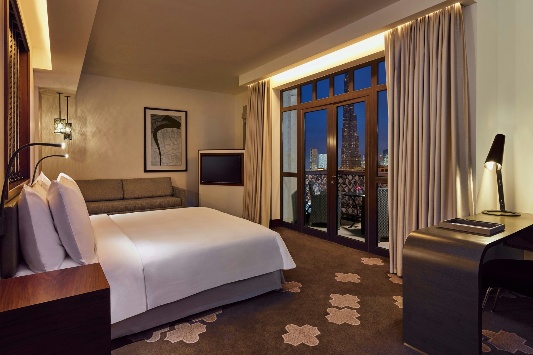 The Heritage Hotel, Autograph Collection Room Type - Premier Landmark View, Suite, 1 King, Sofa bed, Dubai Iconic view