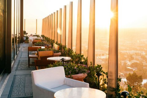 Roof Terrace at Sunset