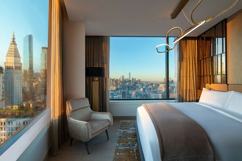 Bedroom of Madison Club Suite