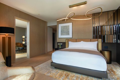 Bedroom of Liberty Club Suite