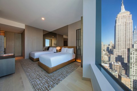Fifth Avenue Penthouse Second Bedroom with View