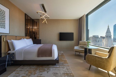 Bedroom of Liberty Club Suite