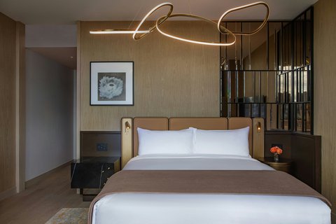 Bedroom of Liberty Club Suite