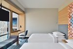 Aloft Room, 3rd and above, Guest room, 2 Twin, High floor