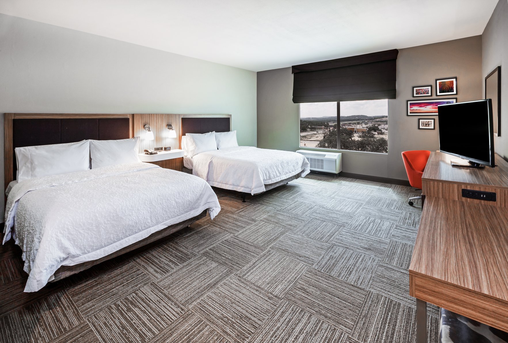 Hampton Inn by Hilton Bulverde Texas Hill Country Room Type - 2 QNS ACCESSIBLE W TUB NS