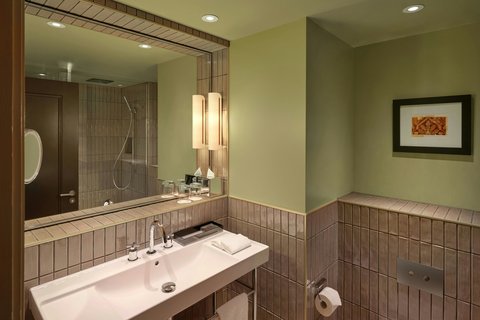 Bathroom of our newly renovated Superior King Room