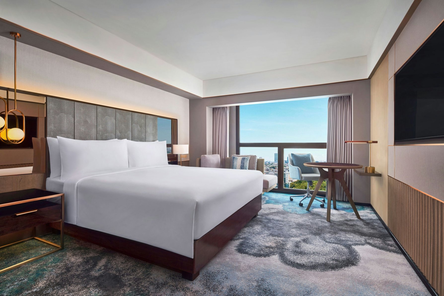Sari Pacific Jakarta, Autograph Collection Room Type - Grand Deluxe Club King, Guest room, 1 King