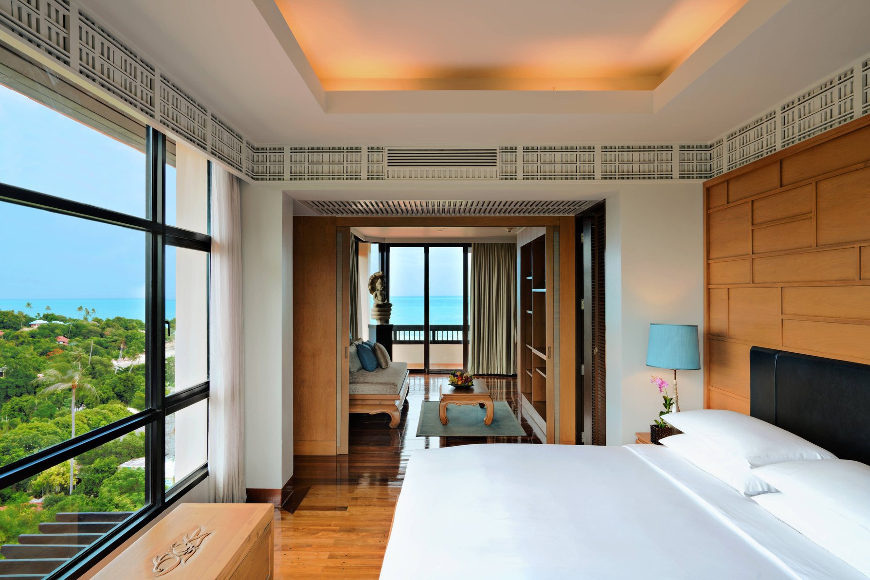 Renaissance Koh Samui Resort & Spa by Marriott Room Type - Panoramic Ocean Suite, 1 Bedroom Suite, 1 King, Sea view, High floor, Balcony, Whirlpool Renaissance Koh Samui Resort & Spa by Marriott Room Type - Panoramic Ocean Suite, 1 Bedroom Suite, 1 King, Sea view, High floor, Balcony, Whirlpool