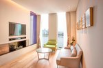 Aloft River Suite, 1 Bedroom Executive Suite, 1 King, River view, Balcony