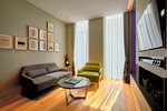 Aloft Urban Suite, 1 Bedroom Executive Suite, 1 King, City view, Balcony