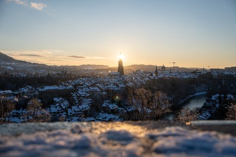 Bern Rosengarten Winter C Bern Welcome