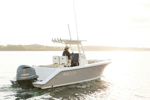 Reach motorboat