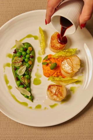 Scallop Green Pea