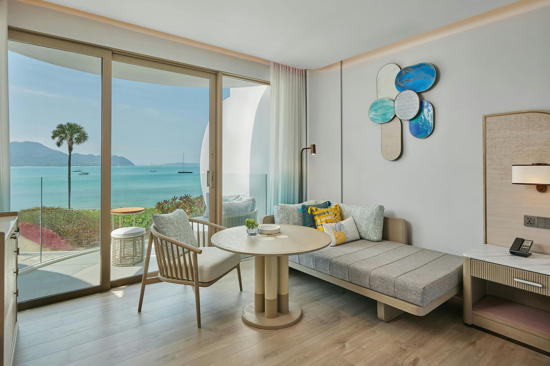 Veranda Resort Phuket, Autograph Collection Room Type - Oceanview, Guest room, 1 King, Sofa bed, Ocean view, Balcony