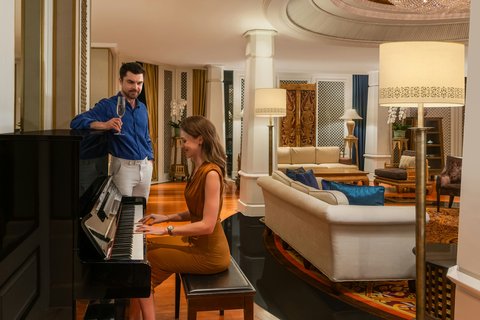 Couple Playing Piano in Ratanakosin Suite