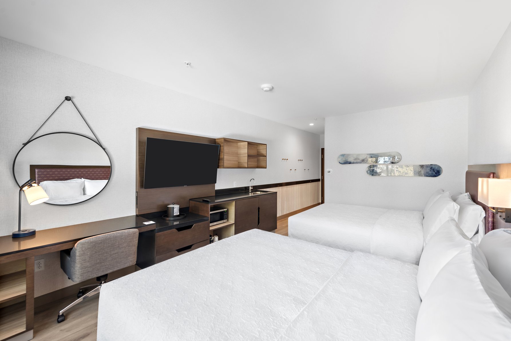Hampton Inn by Hilton Big Bear Lake Room Type - 2Q MOB HEAR IMPAIRED W TUB