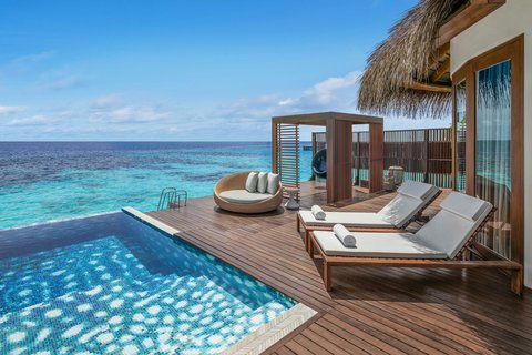 Overwater Villa Terrace