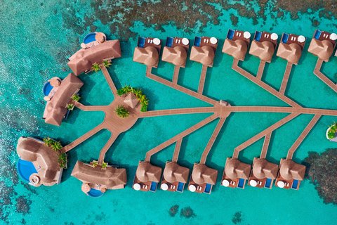 Overwater Oasis - Aerial