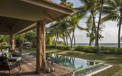 Desroches Suite Pool and Terrace