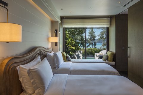 Ocean View Pool Twin Bedroom
