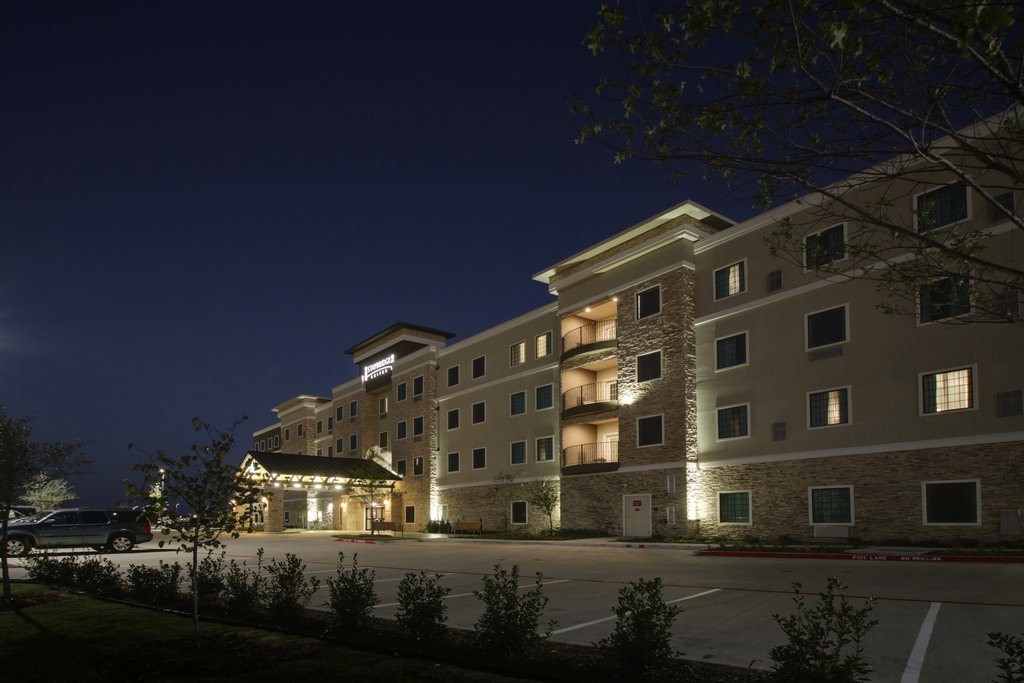 Secure location with plenty of parking. 