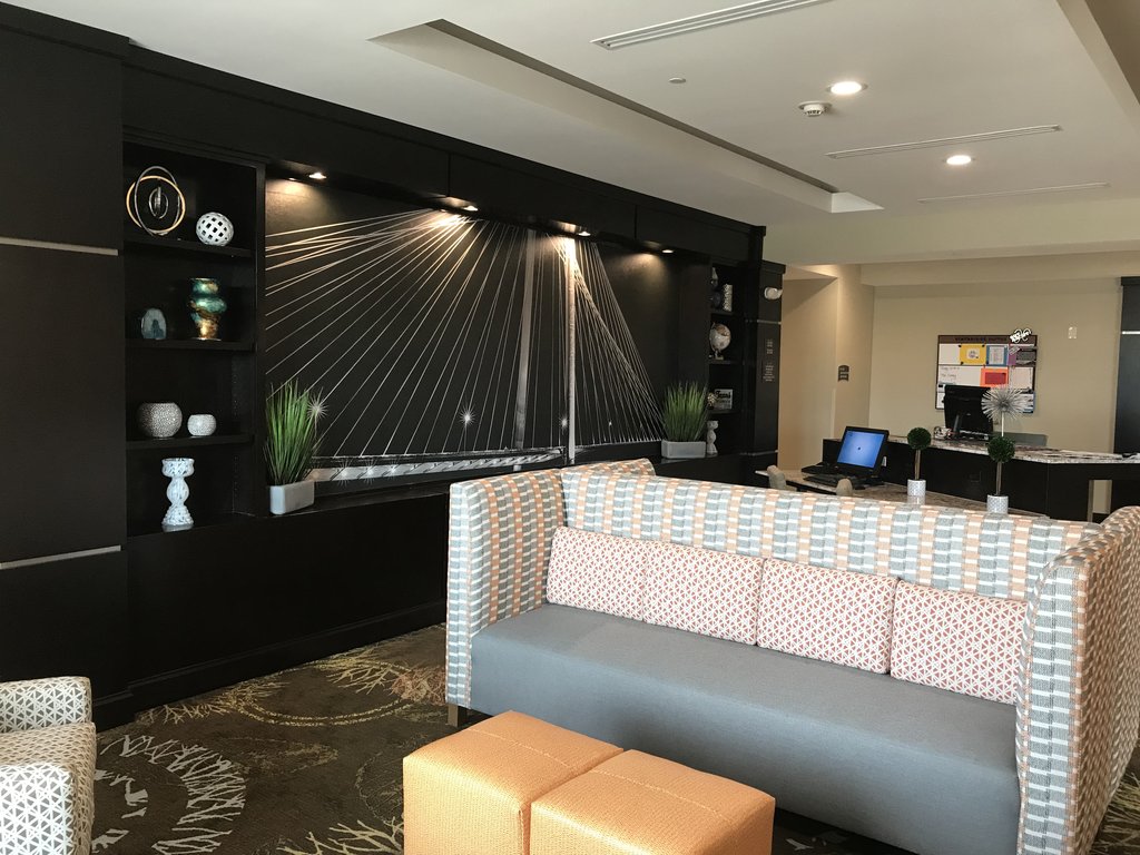 Staybridge Suites The Colony working lobby and business center.