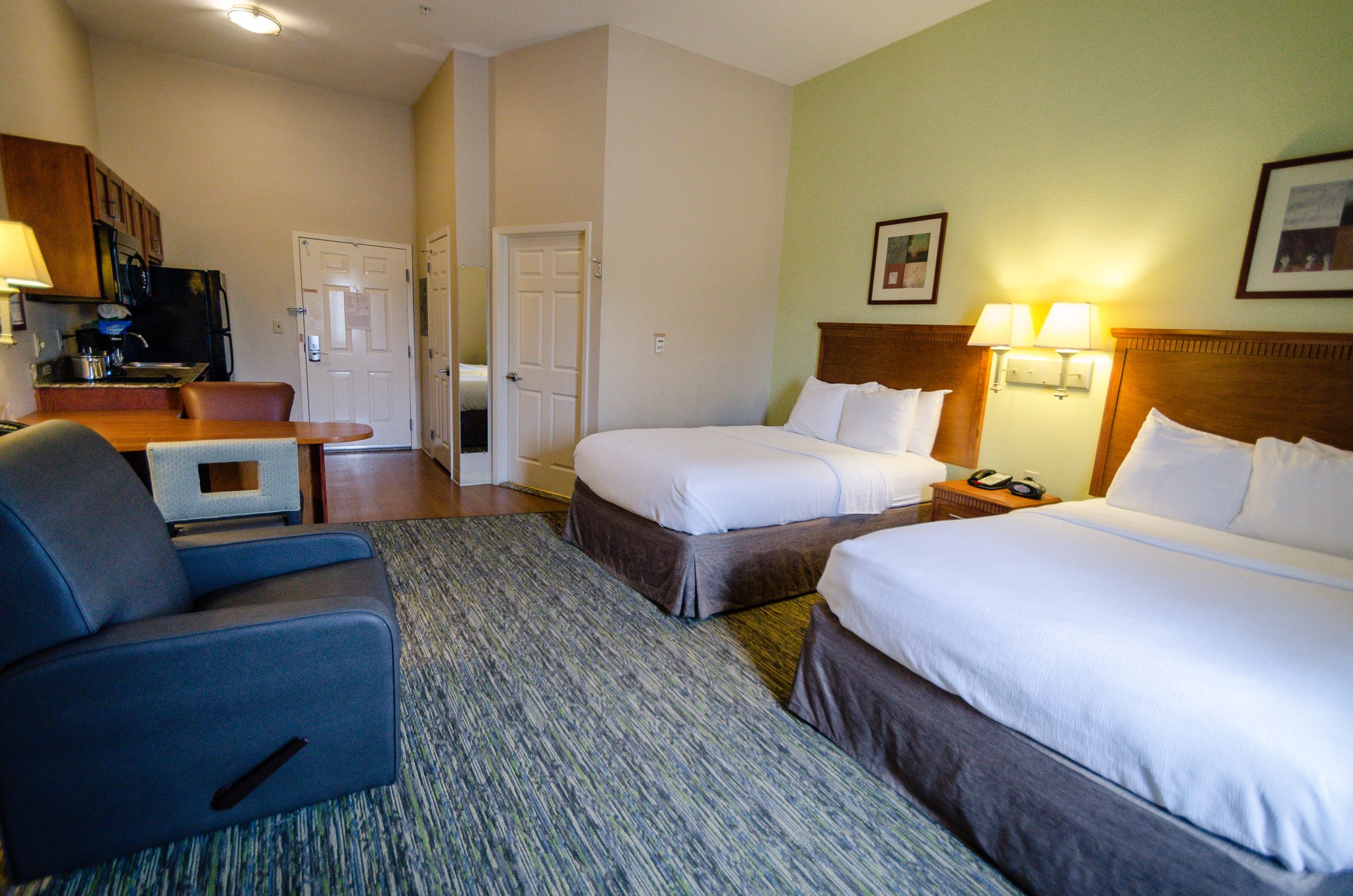 Candlewood Suites Temple Room Type - 2 Double Studio Suite