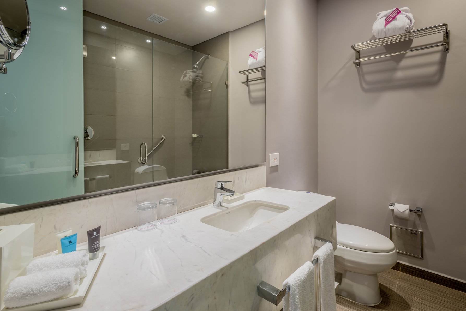 Crowne Plaza Barranquilla Room Type - 2 Queen Bed Mobil Accessible Roll Shower