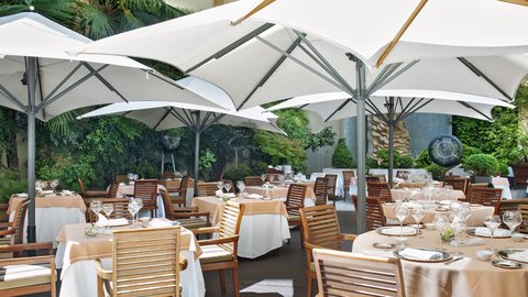 Terraza del Restaurante El Jardín