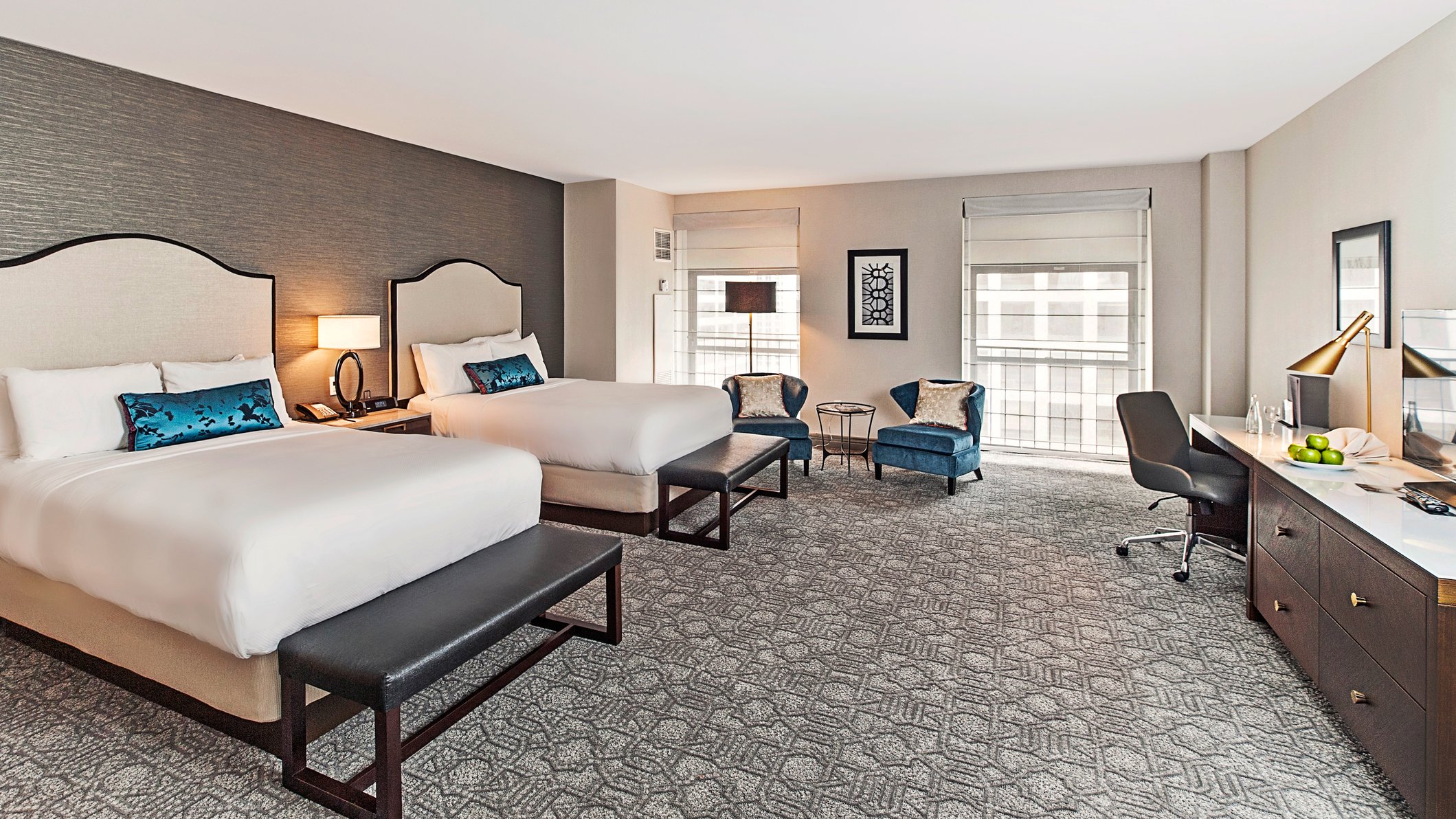 INTERCONTINENTAL CHICAGO MAGNIFICENT MILE Room Type - 2 Double Premium City View Executive Tower INTERCONTINENTAL CHICAGO MAGNIFICENT MILE Room Type - 2 Double Premium City View Executive Tower
