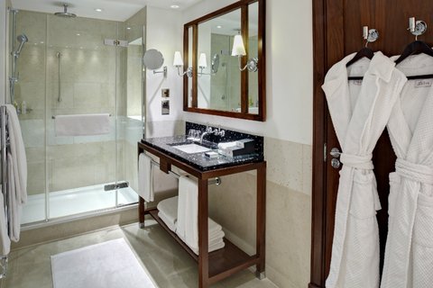 Our spacious Junior Suite Bathroom