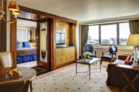 Suite Living and Bedroom Areas