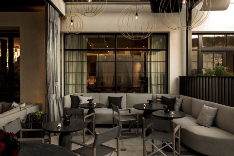 Patio Seating and Lounge Area