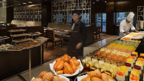 Breakfast Buffet at Selections, our all day dining restaurant