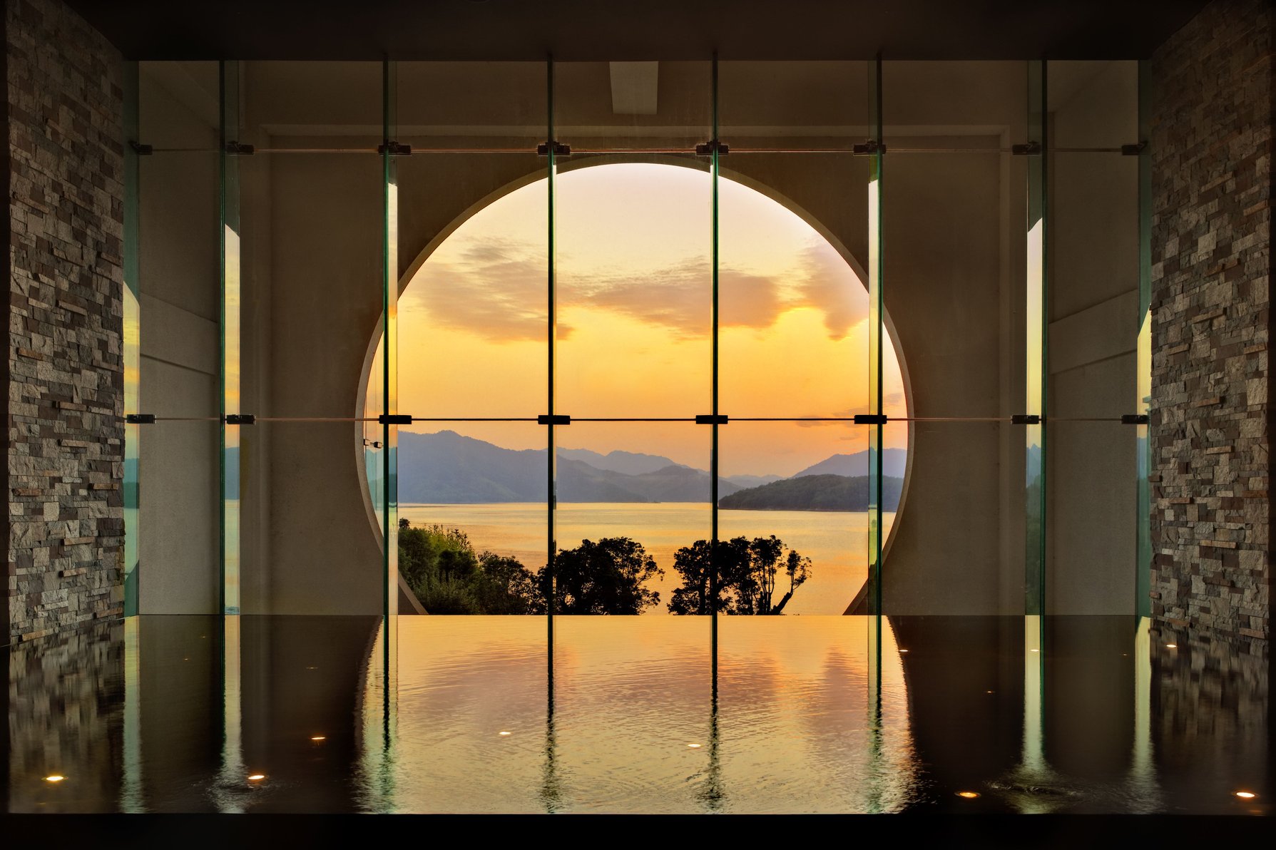 Sunset from Lobby