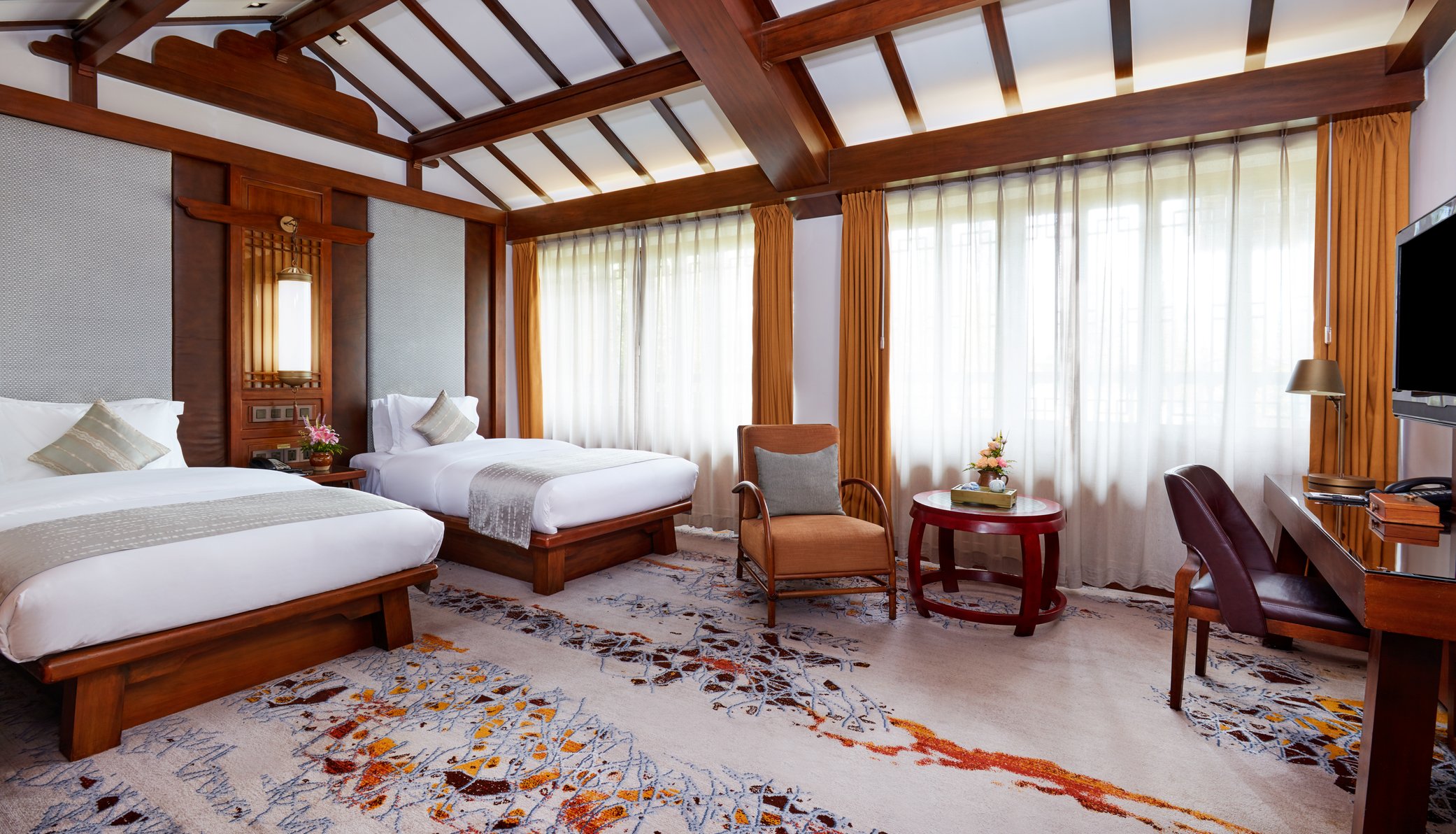 InterContinental Hotels LIJIANG ANCIENT TOWN RESORT Room Type - 2 Twin Classic Garden View