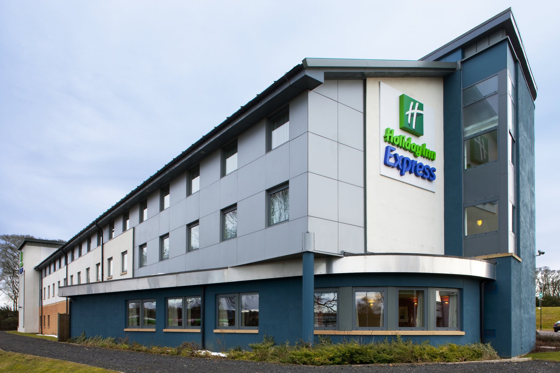 Hotel Exterior adjacent to Carnegie College Dunfermline