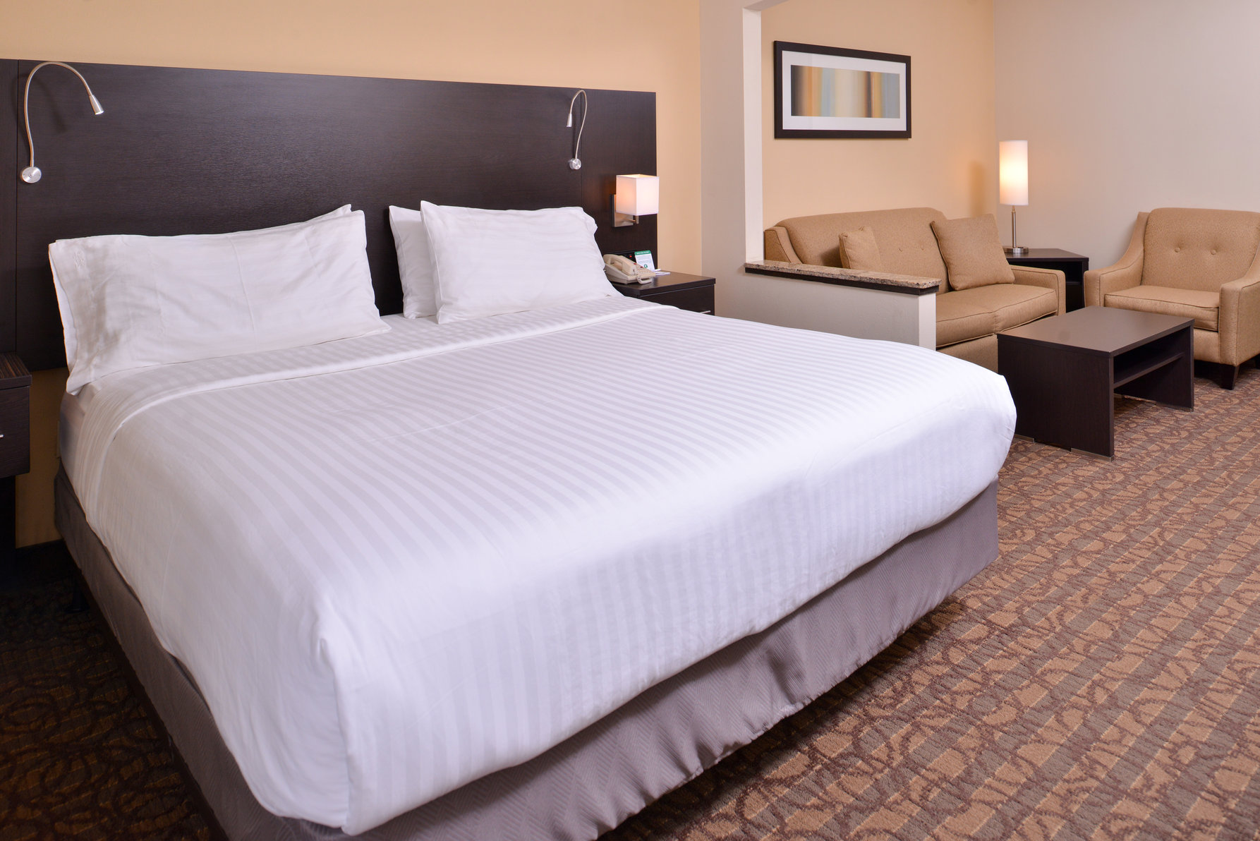 Holiday Inn Express Hotels & Suites Topeka West Room Type - 1 King Suite